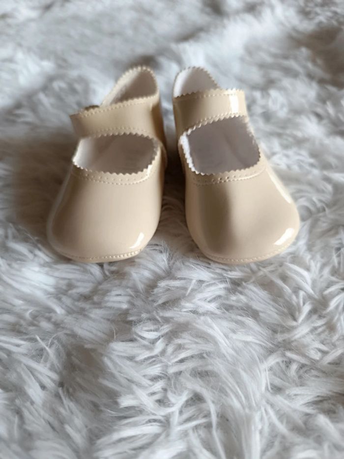 Chaussures crème vernis P. 19 Noa Baby - photo numéro 2