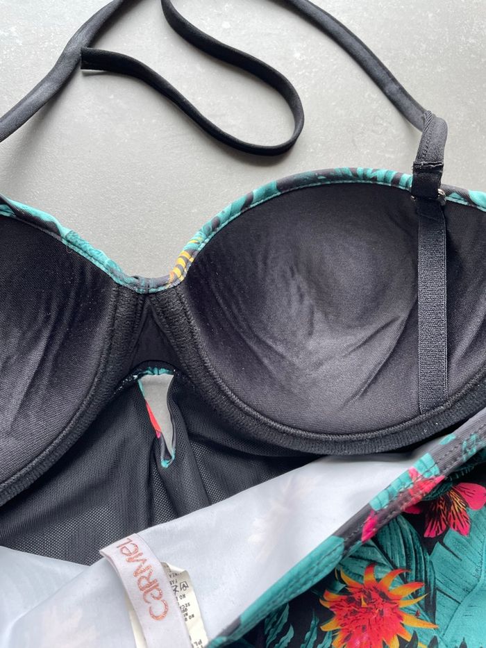 Maillot de bain bustier tropical femme - photo numéro 8