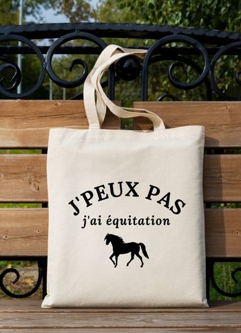 Sac équitation - Cadeau passionnée d'équitation