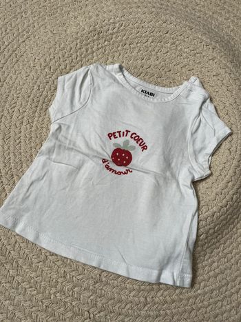 T shirt manches courtes 3 mois