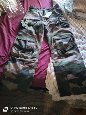 Pantalon militaire nouvelle génération 