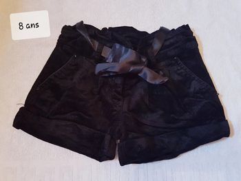 Short velour okaidi 8 ans