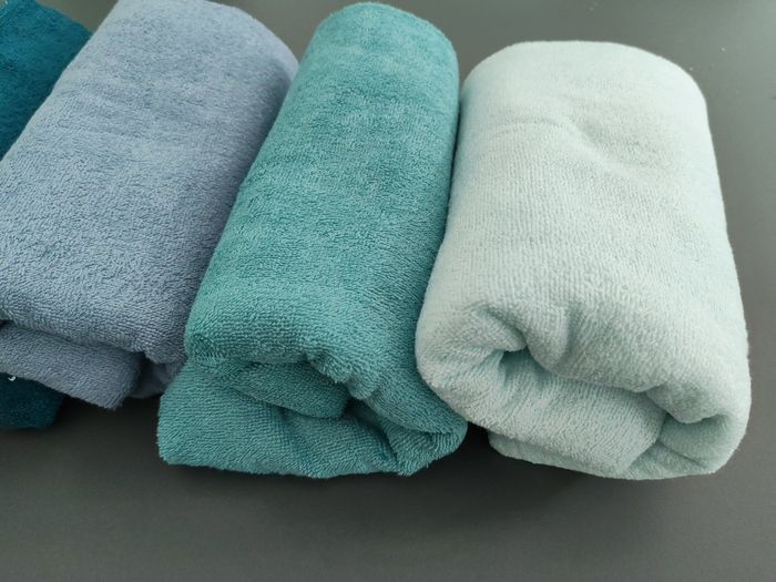 Lot 4 coupons tissu bambou - photo numéro 2