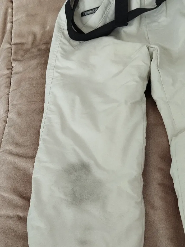 salopette de Ski Cimalp blanc cassé unisex 10 ans - photo numéro 6