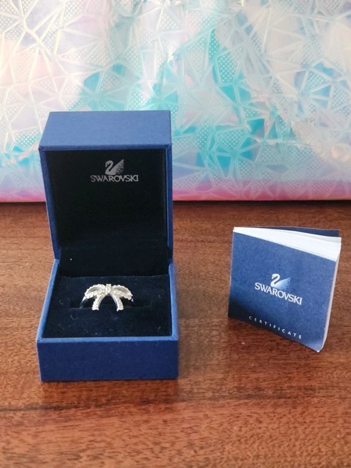 Bague Nœud Swarovski Taille 63