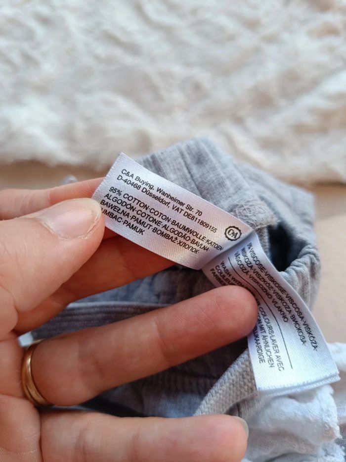 Ensemble (tee shirt manches courtes+jogging) Garçon 6 mois graine de champion football - photo numéro 14