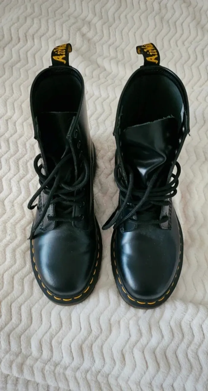 Bottines Dr. Martens Femme taille 38 comme neuve noire - photo numéro 5