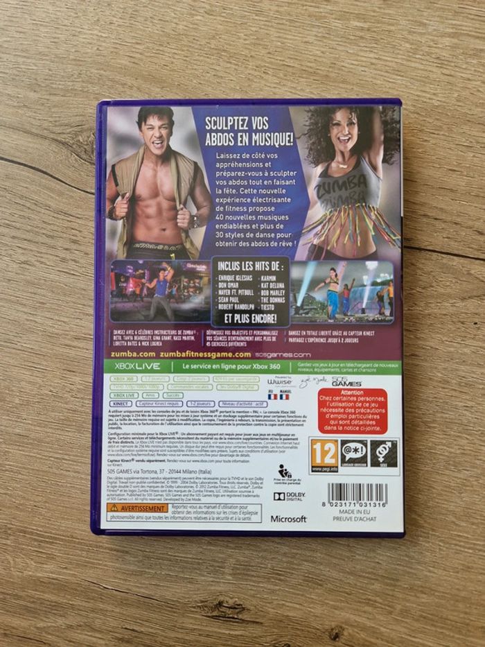 Jeu zumba sur xbox 360 - photo numéro 2