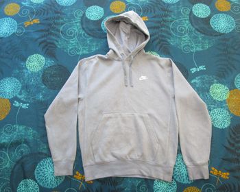 Sweat à capuche Nike enfant Ado Taille XS 14 / 16 ans gris bleuté (P145)