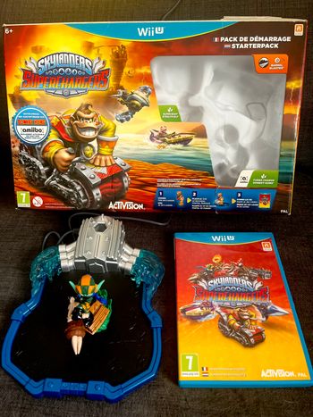 Skylanders super chargers en boite pour WIIU