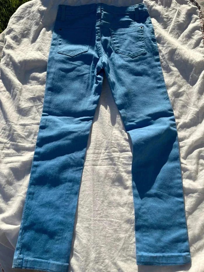 Pantalon bleu Eldys bleu 8 ans - photo numéro 2