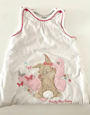 Gigoteuse velours Pan Pan fille Disney taille 0-6 mois TBE