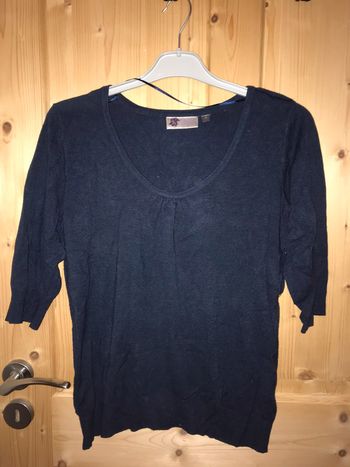Pull léger bleu kiabi