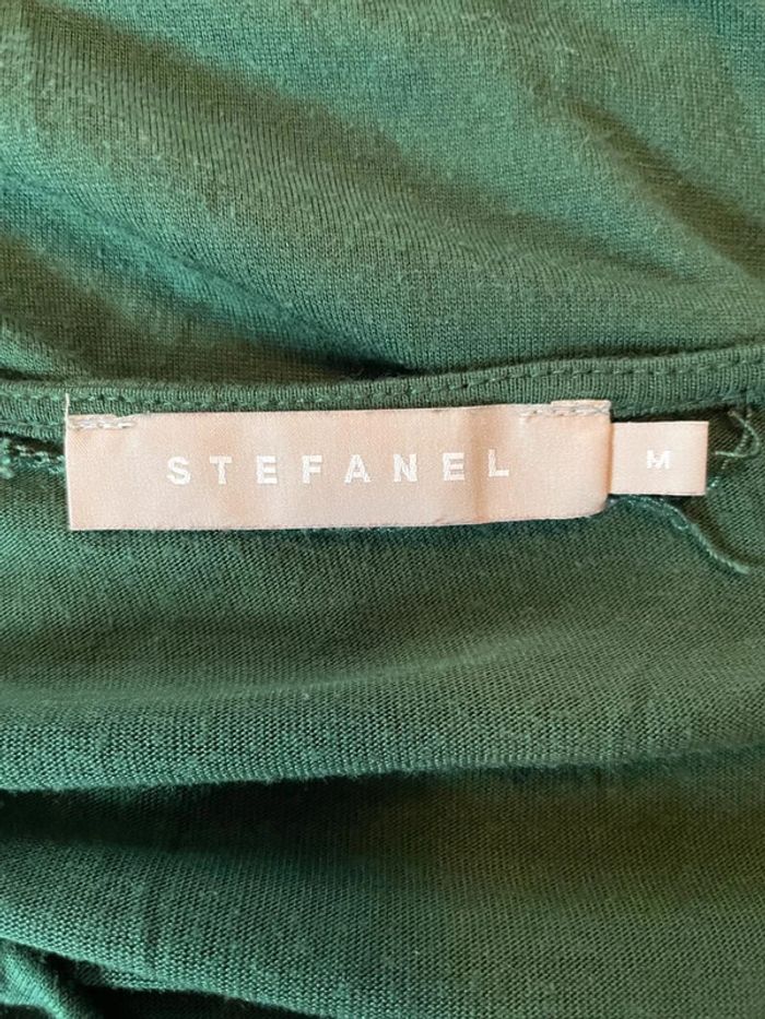 Magnifique robe verte fluide Stefanel - photo numéro 11