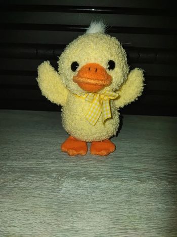 Peluche poussin baby club 15 cm