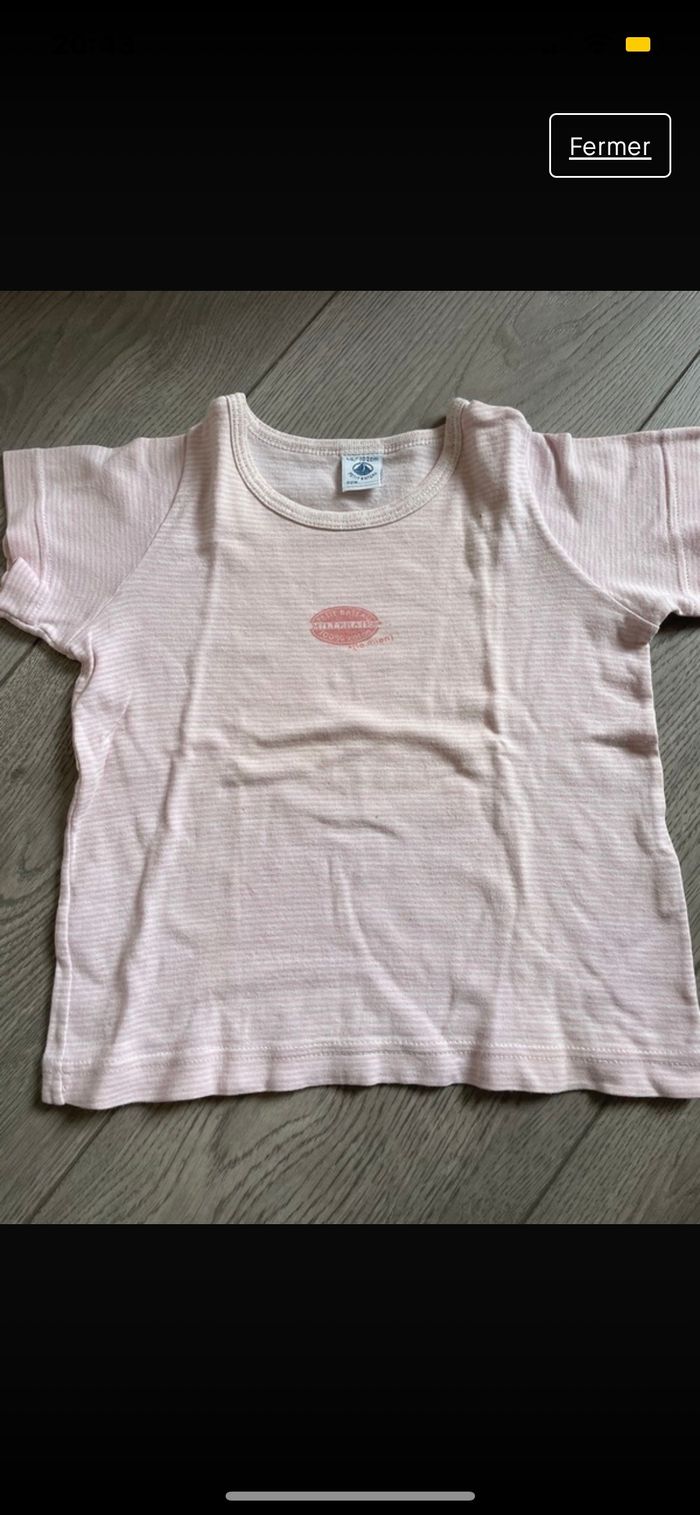 T-shirt Petit Bateau 4 ans
