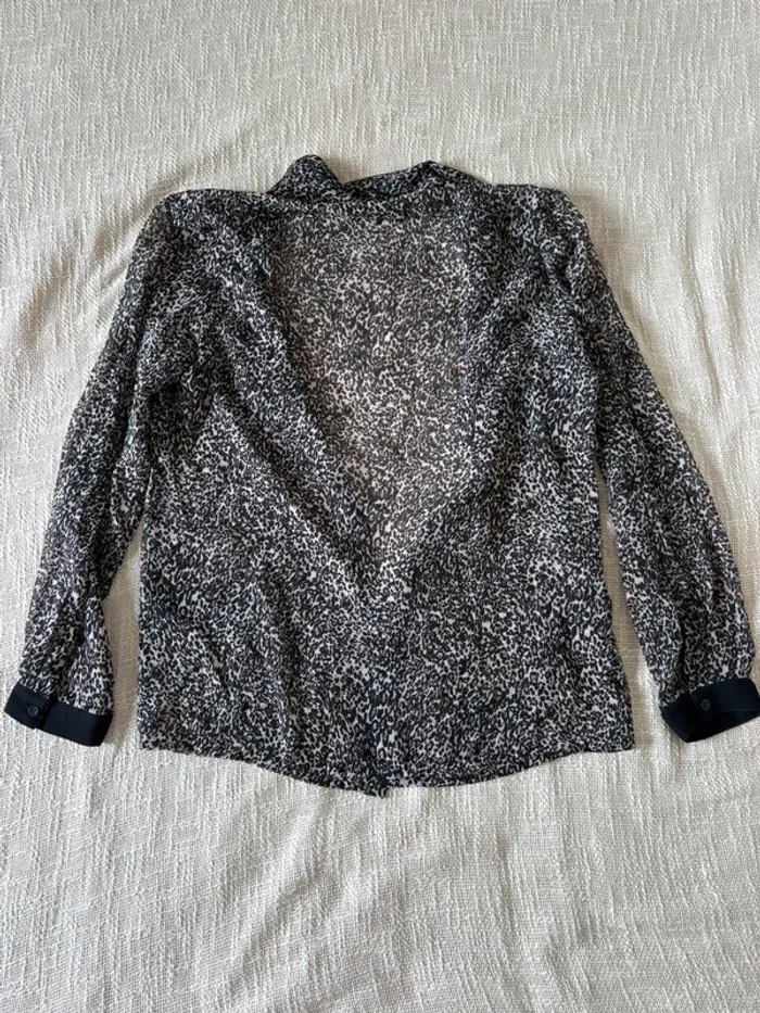 Chemise IKKS, taille 36 léopard - photo numéro 6