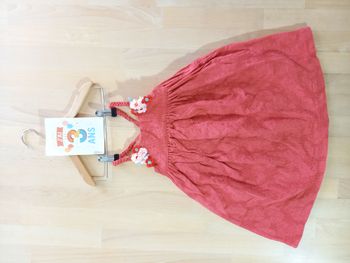 Robe longue Sergent Major coquelicot 🎀