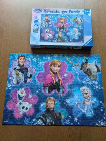 Puzzle reine des neiges