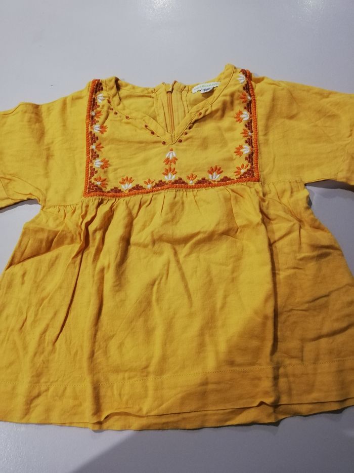 Blouse curry fille 3 ans vertbaudet
