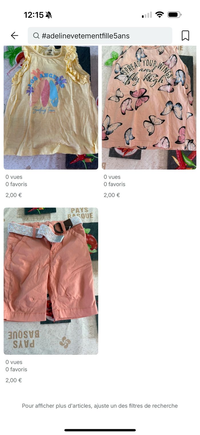 Lot de 25 vêtement fille 5 ans - photo numéro 7