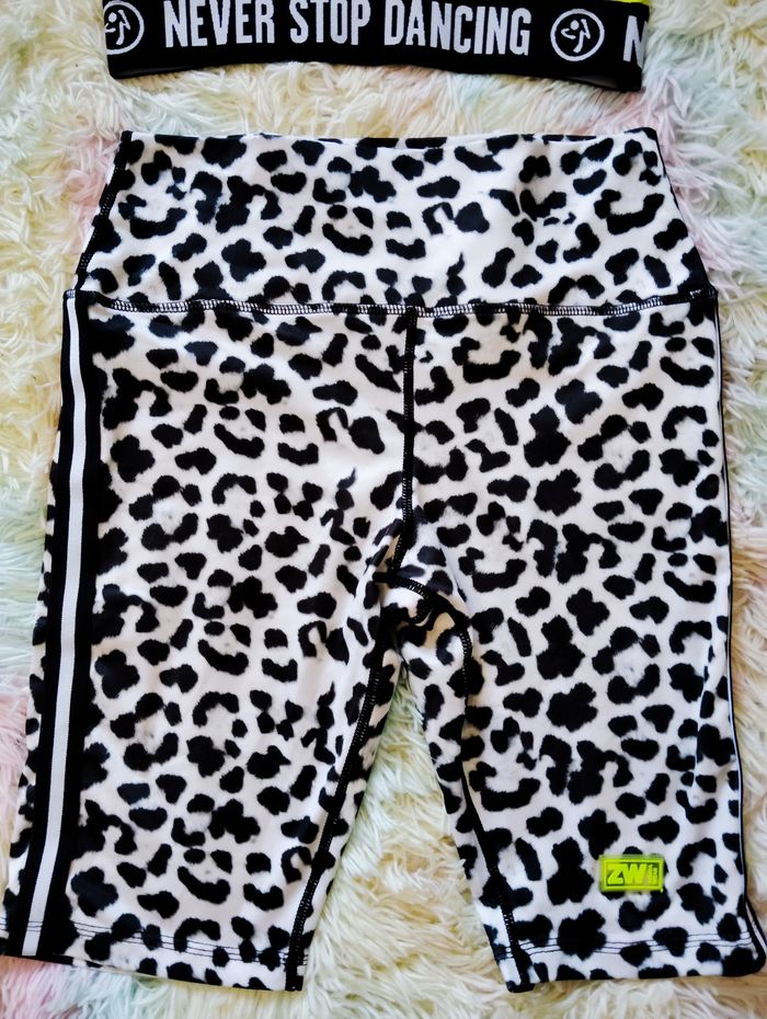 Ensemble zumba short brassière sport fitness danse - photo numéro 2