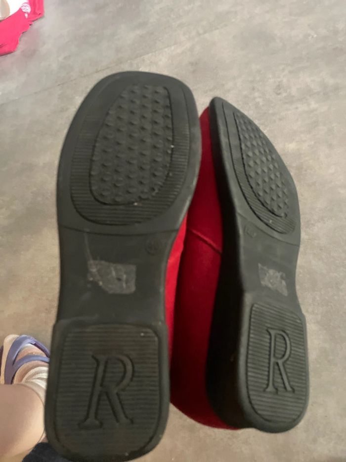 Bottines "Camille" Rouge - photo numéro 3