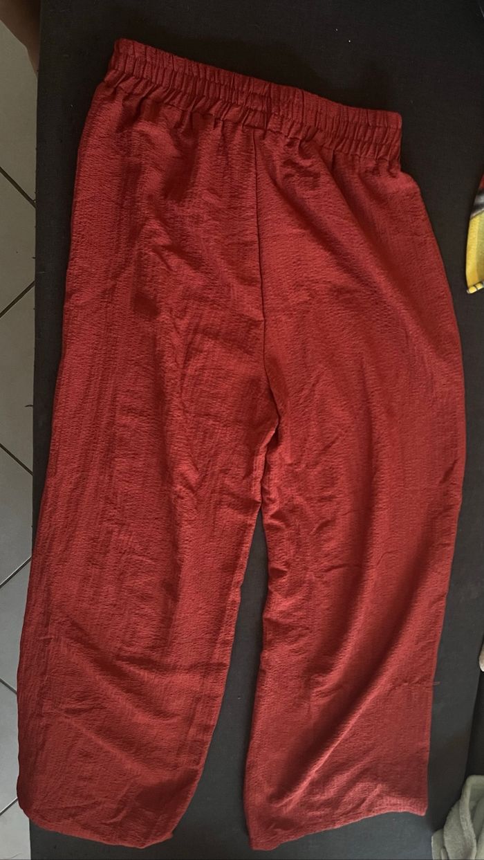 Pantalon léger Bordeaux femme - photo numéro 2