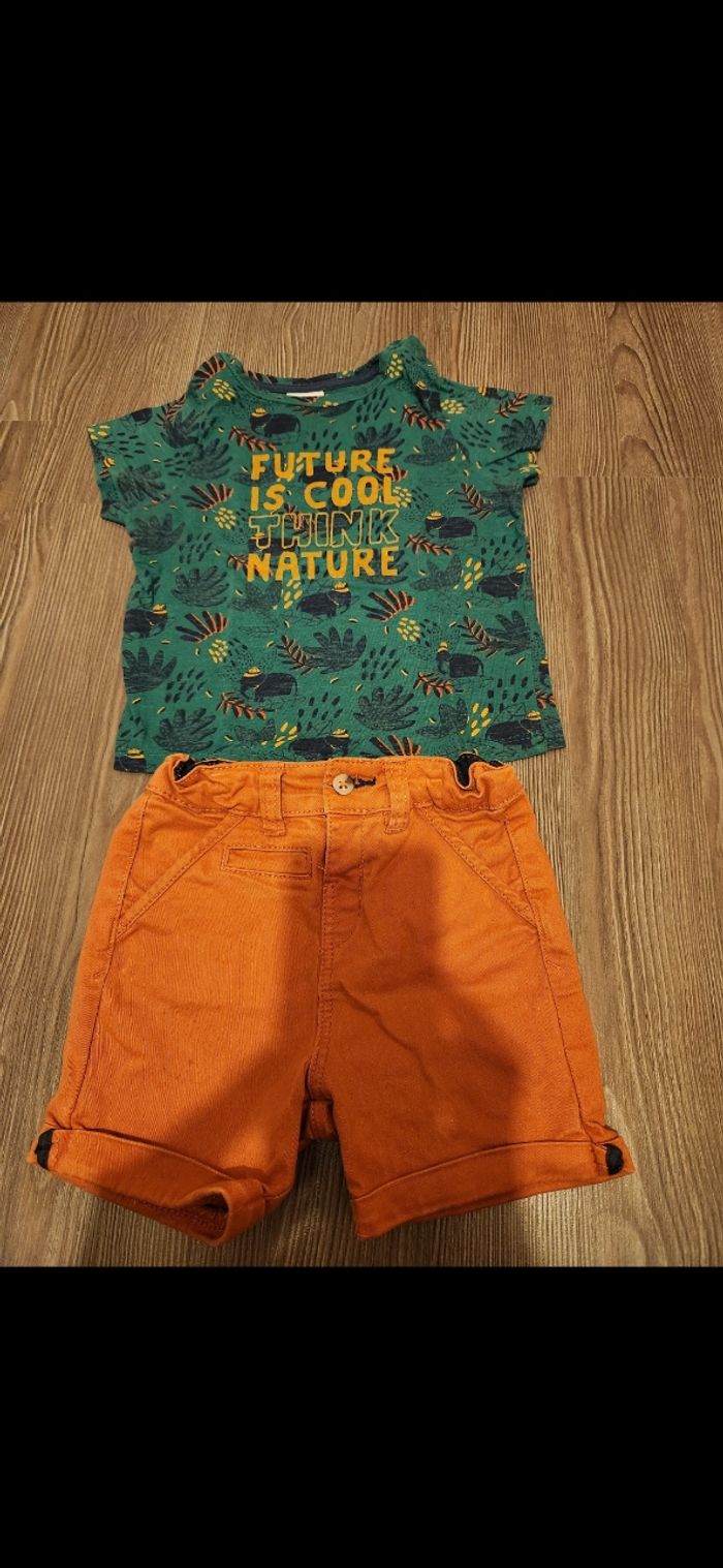 Ensemble short Kiabi + 2 t-shirts TAO et DPAM - photo numéro 5