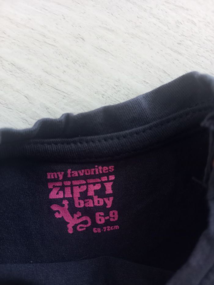 T-shirt fille 6-9 mois - photo numéro 2