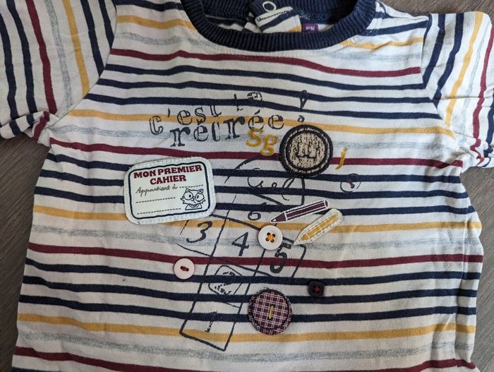 T-shirt manches longues Sergent Major 12 mois - photo numéro 2