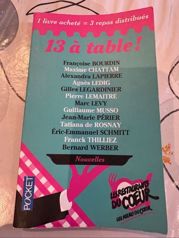 13 à table