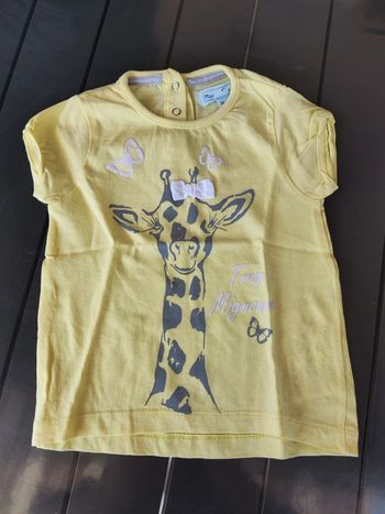 Tee shirt fille 12mois