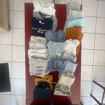 Lot 0 - 1 mois bodies , pantalon ect 👶