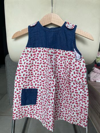 Robe manche courte 12 mois
