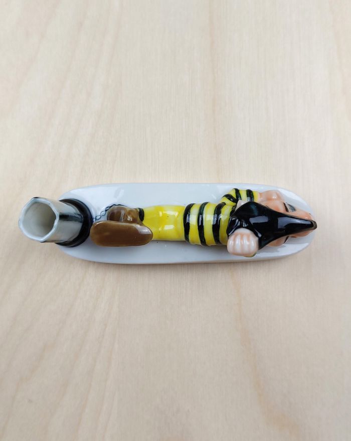 Porte bougie anniversaire Joe Dalton Lucky Luke LLL 99 céramique - photo numéro 4