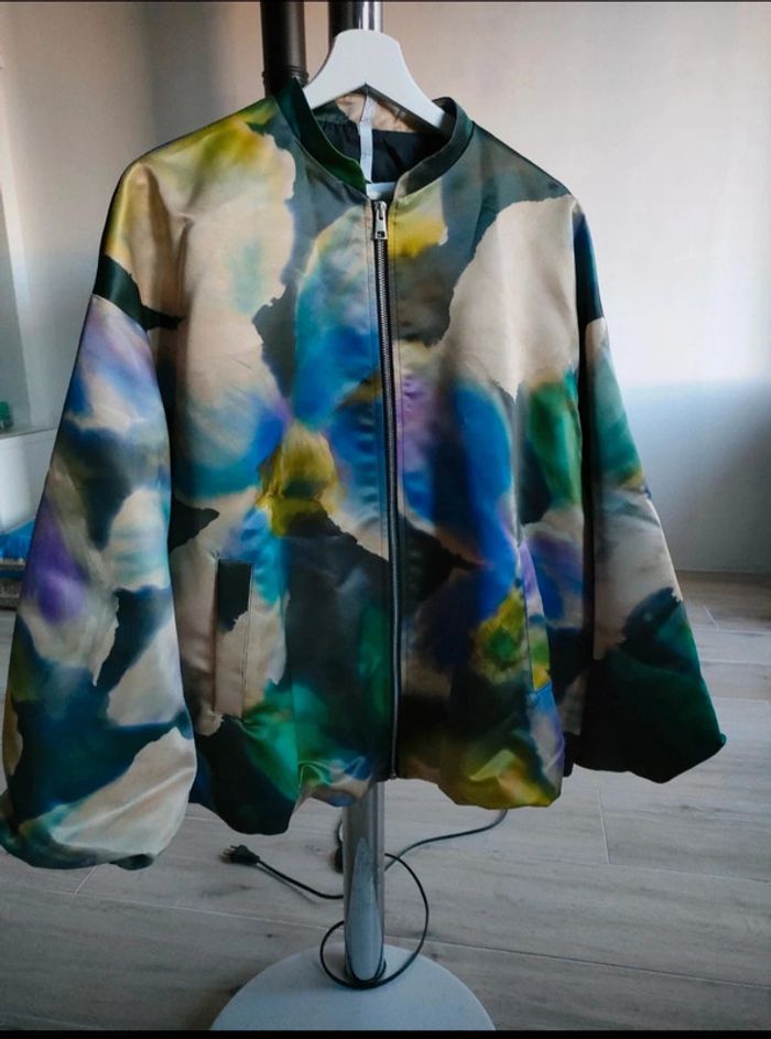 Bombers aviateur satinée imperial femme