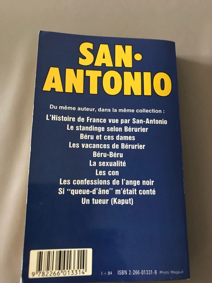 Livre San Antonio - photo numéro 2