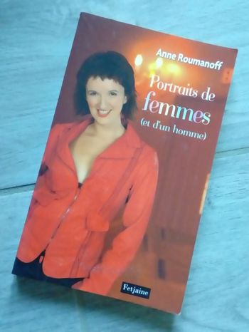 🌺 Livre portraits de femmes et d'un homme d'Anne Roumanoff 🌺