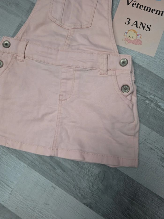 Robe salopette dos nu fille 3 ans - photo numéro 4