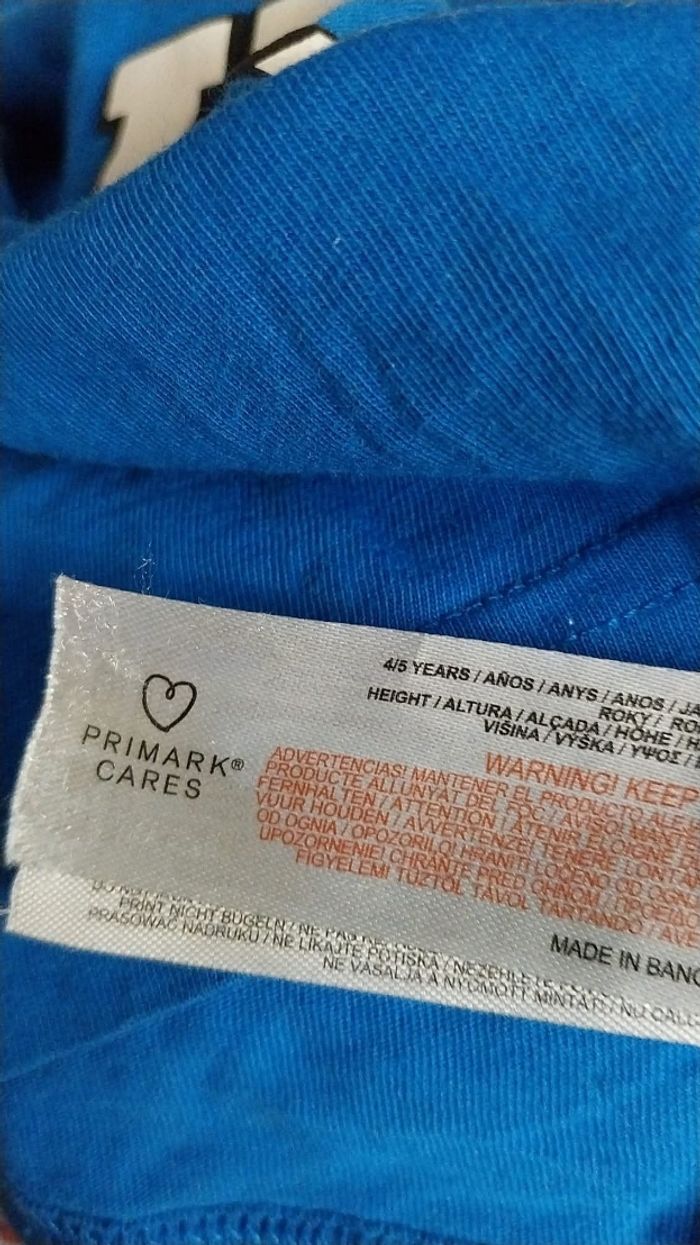 Pyjama 4/5 ans garçon Primark - photo numéro 4