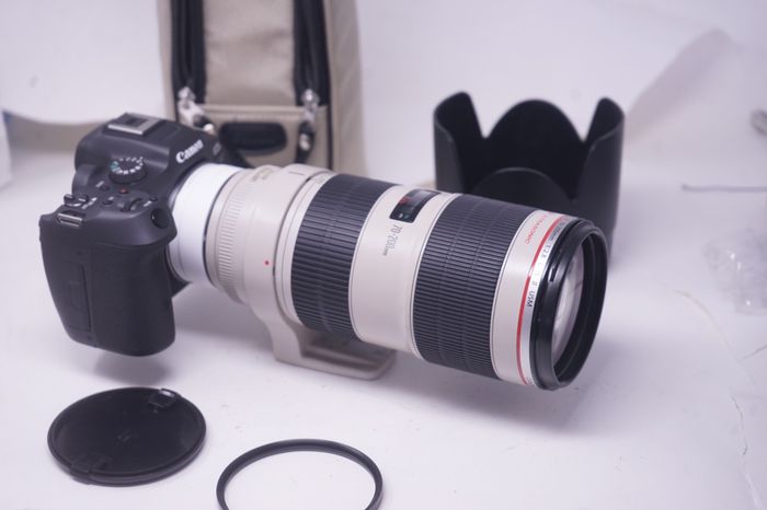 OBJECTIF CANON EF 70-200mm 1:2.8L IS USM II EF 70-200mm f/2.8 L avec adaptateur RF AF