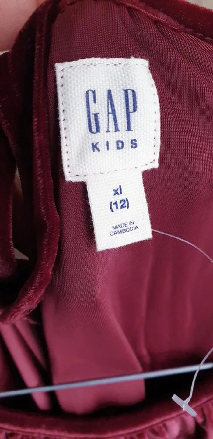 Neuve: GAP 12 ans robe Bordeaux - photo numéro 5