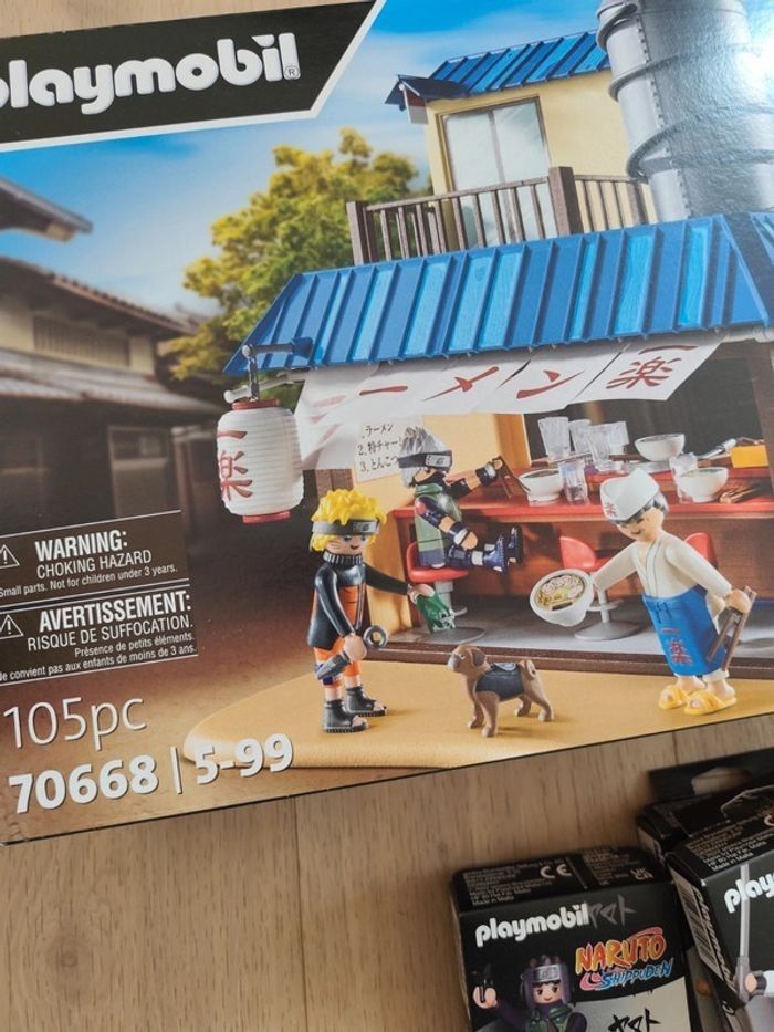 Lot Playmobil Naruto 70668 + 3 personnages - photo numéro 3