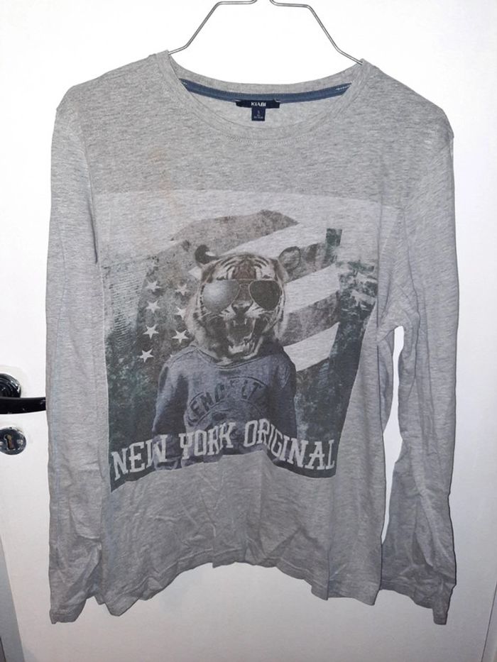 T-Shirt manches longues - Kiabi _ S/16 ans - photo numéro 2