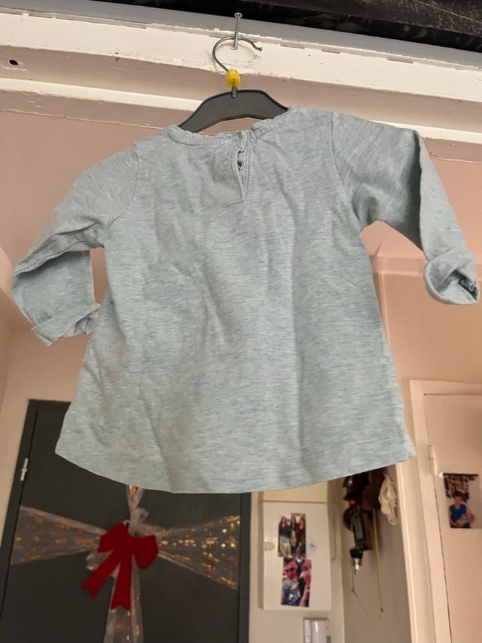 T-shirt fille 6 mois tape à l’œil