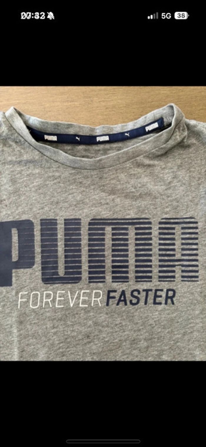 Tee-shirt garçon Puma - photo numéro 4