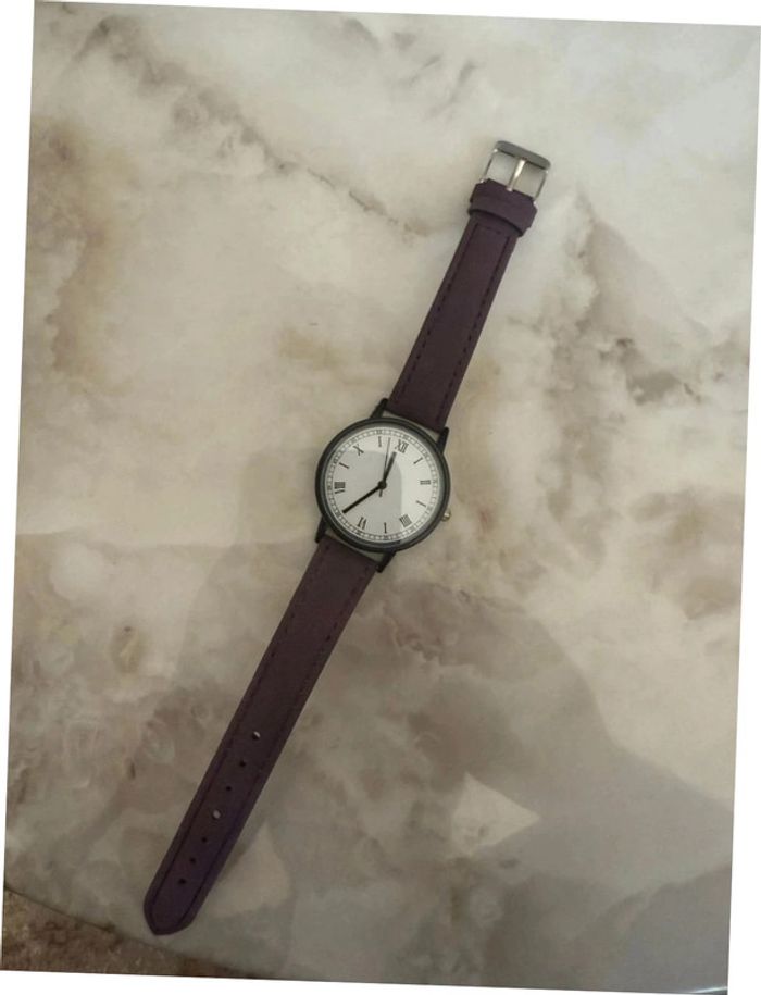 Montre violette - photo numéro 2