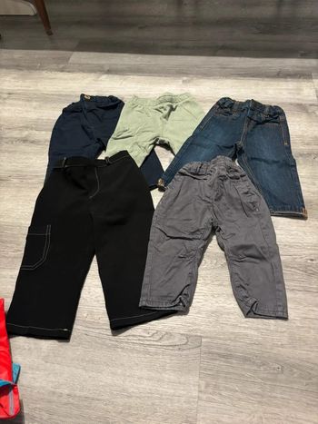 Lot pantalon 12 mois