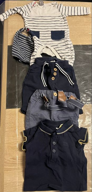 Vêtements garçons 1 mois 